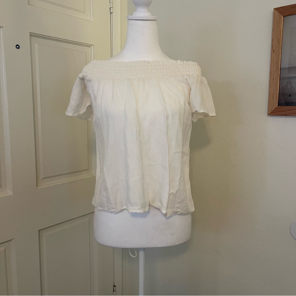 Marine Layer Off the Shoulder Top